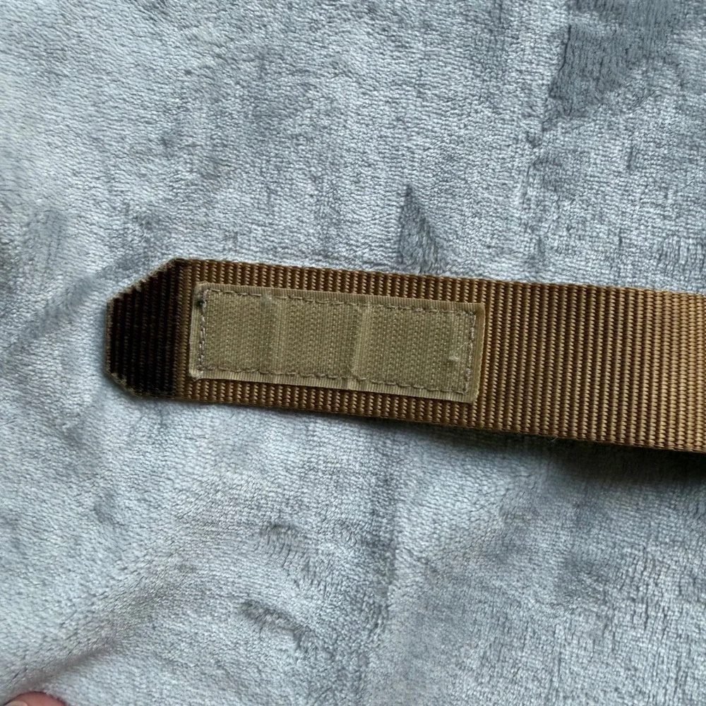 The Wilderness Tactical Belt Mens 34 Brown Original Instructor V-Ring USA Made